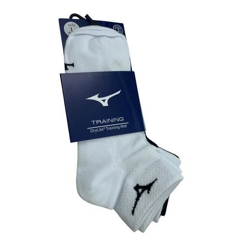 3 גרבי ספורט מיזונו  MIZUNO DRYLITE