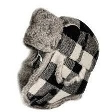 כובע כלב פרווה אמיתית