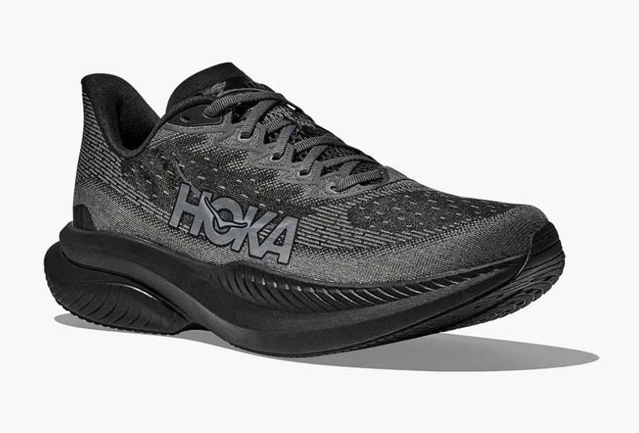 Hoka  MACH 6 WIDE - נעלי ספורט הוקה לגברים מאך 6 רחבות בצבע שחור/שחור אורביט