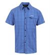 Men's Insect-Repellent Packaway Short Sleeve Shirt Moonlight Denim flyshop
