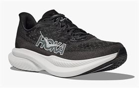 Hoka  MACH 6 WIDE - נעלי ספורט הוקה לגברים מאך 6 דגם רחב בצבע שחור/לבן