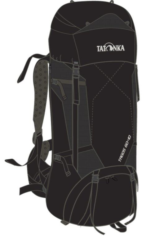 Tatonka Tagos תרמיל 60+10
