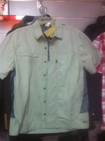 חולצה מכופתרת מנדפת שרוול קצר LIPPI flyshop