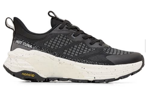HOT TUNA sporty one BLACK WHITE HTSH009W הוט טונה
