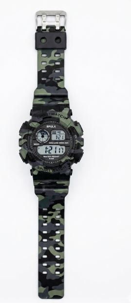 שעון יד ספורטיבי - Camo Edition