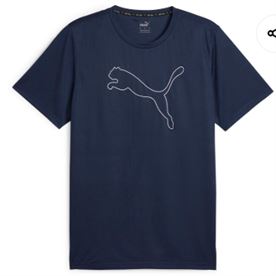 puma men performance cat tee m club navy (52031514) flyshop