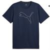 puma men performance cat tee m club navy (52031514) flyshop
