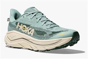 Hoka  Hoka Challenger Wide 8 - נעלי ספורט גברים הוקה צ'אלנג'ר 8 דגם רחב  בצבע ירוק ג'ייד/כמהין