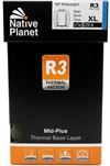חולצה תרמית לגברים Native Planet (דגם R3 FACTOR) – ירוק זית flyshop