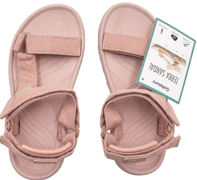 סנדלי שטח וטיולים Go Nature Terra – צבע ורוד פודרה (Pink)