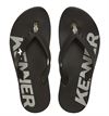 Red black and gray sandal flyshop