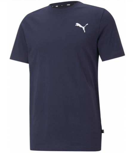 Puma T-Shirt ESS Small Logo Tee Blue