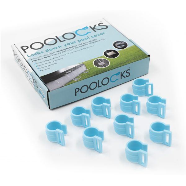 קליפסים לחיזוק כיסוי עליון לבריכה POOLOCKS