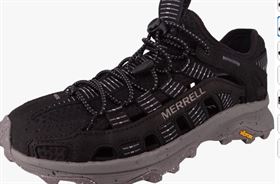 Merrell סנדלים שחורים נמתחים לגברים Speed Fusion