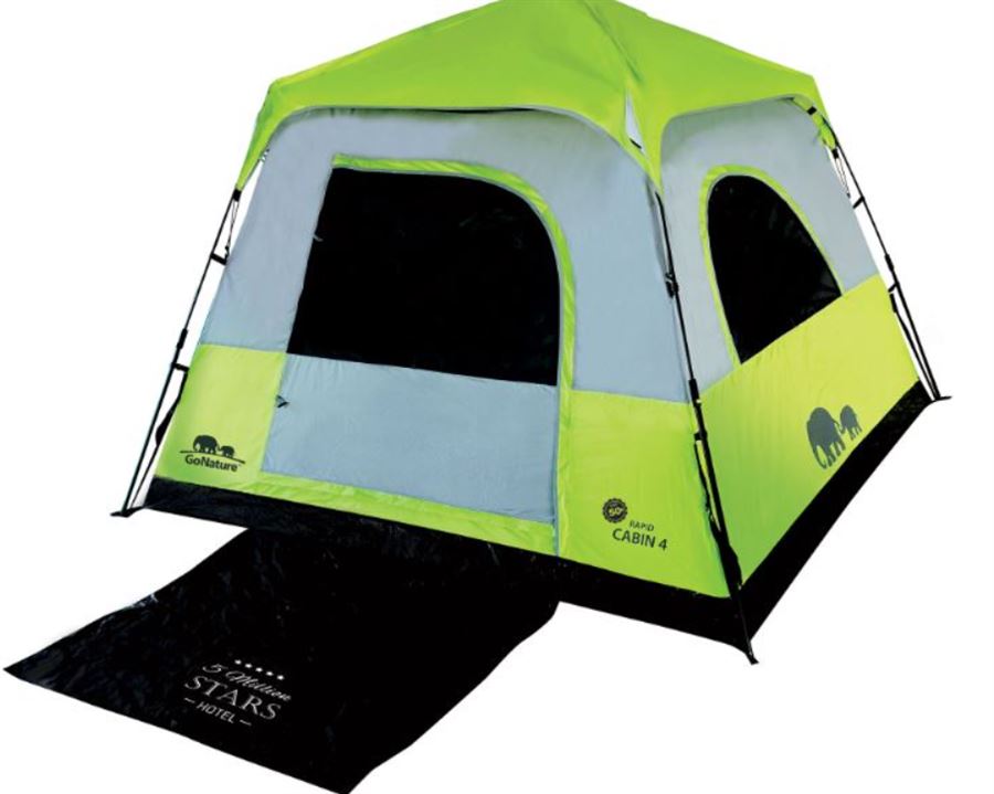 אוהל קמפינג ל-6 אנשים RAPID CABIN UPF50