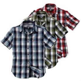חולצה ארוגה מכופתרת סלים פיט Carhartt 103010 flyshop