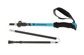 זוג מקלות הליכה קומפקטי לטיולים FERRINO ORTLES flyshop